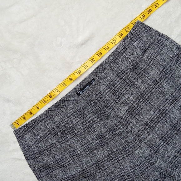 7th Ave NY&CO Black & Gray Knit Wide Leg Trousers size 18 - Picture 5 of 12